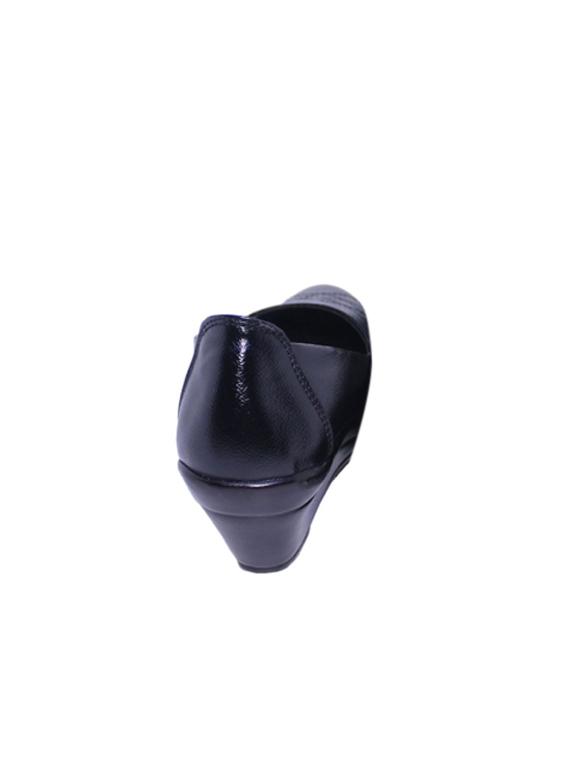 black slip on wedge - 17358730 - Standard Image - 2