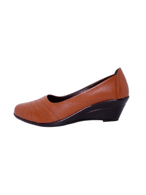 tan slip on wedge - 17358732 - Standard Image - 2