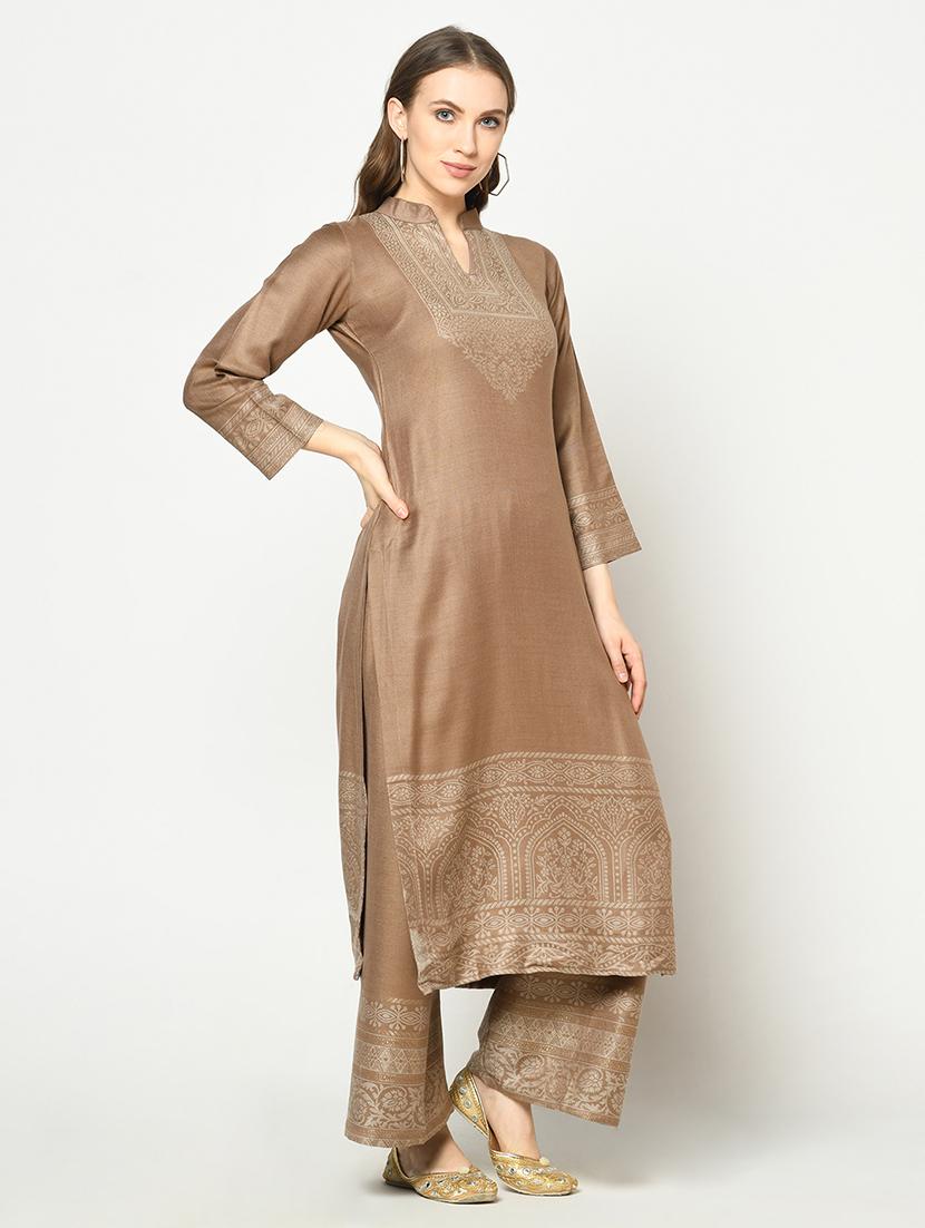floral unstitched suit - 17359215 - Standard Image - 2