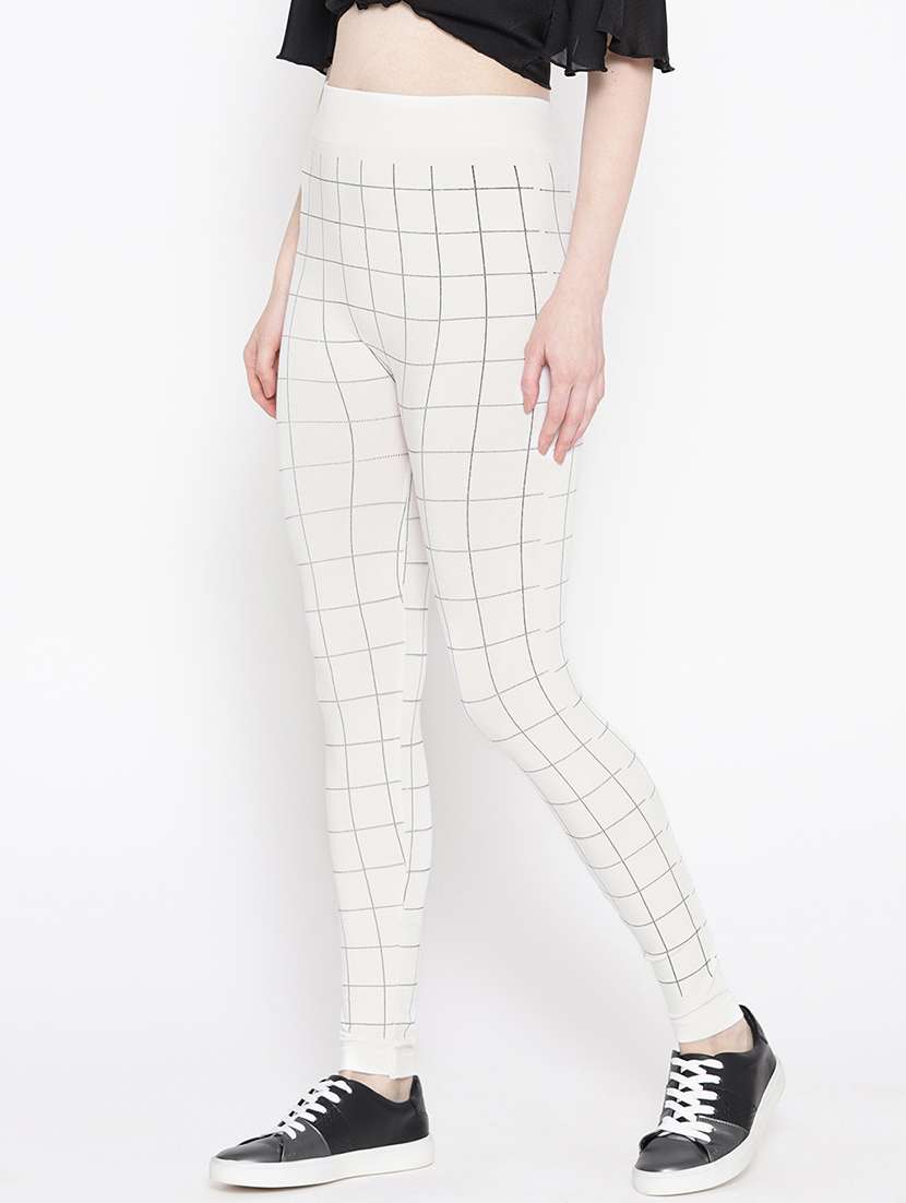 high rise checkered jegging  - 17359377 -  Standard Image - 2
