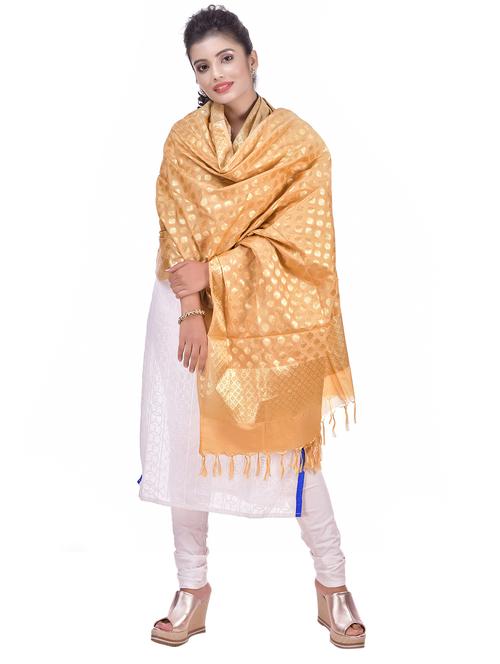 self design banarasi dupatta - 17359897 - Standard Image - 0