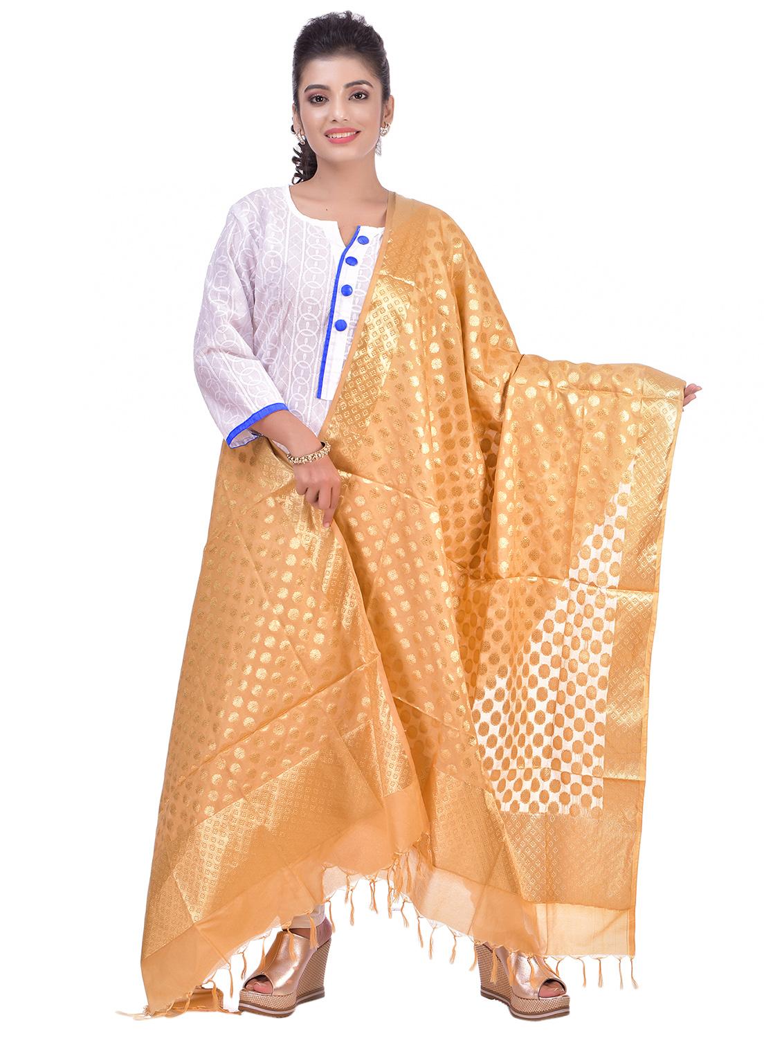 self design banarasi dupatta - 17359897 - Standard Image - 2