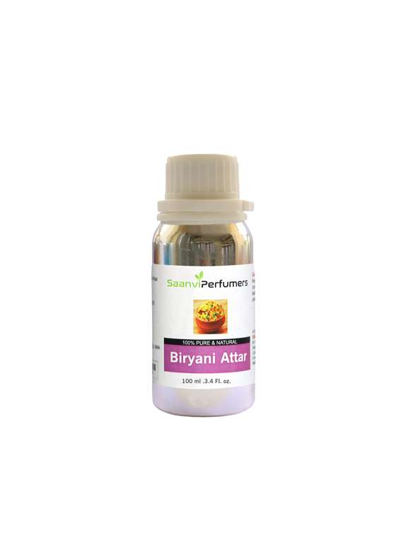 saanvi perfumers biryani  attar - for used in cooking especially in biryani, pulao, kuska & other rice dishes only! (50ml)
