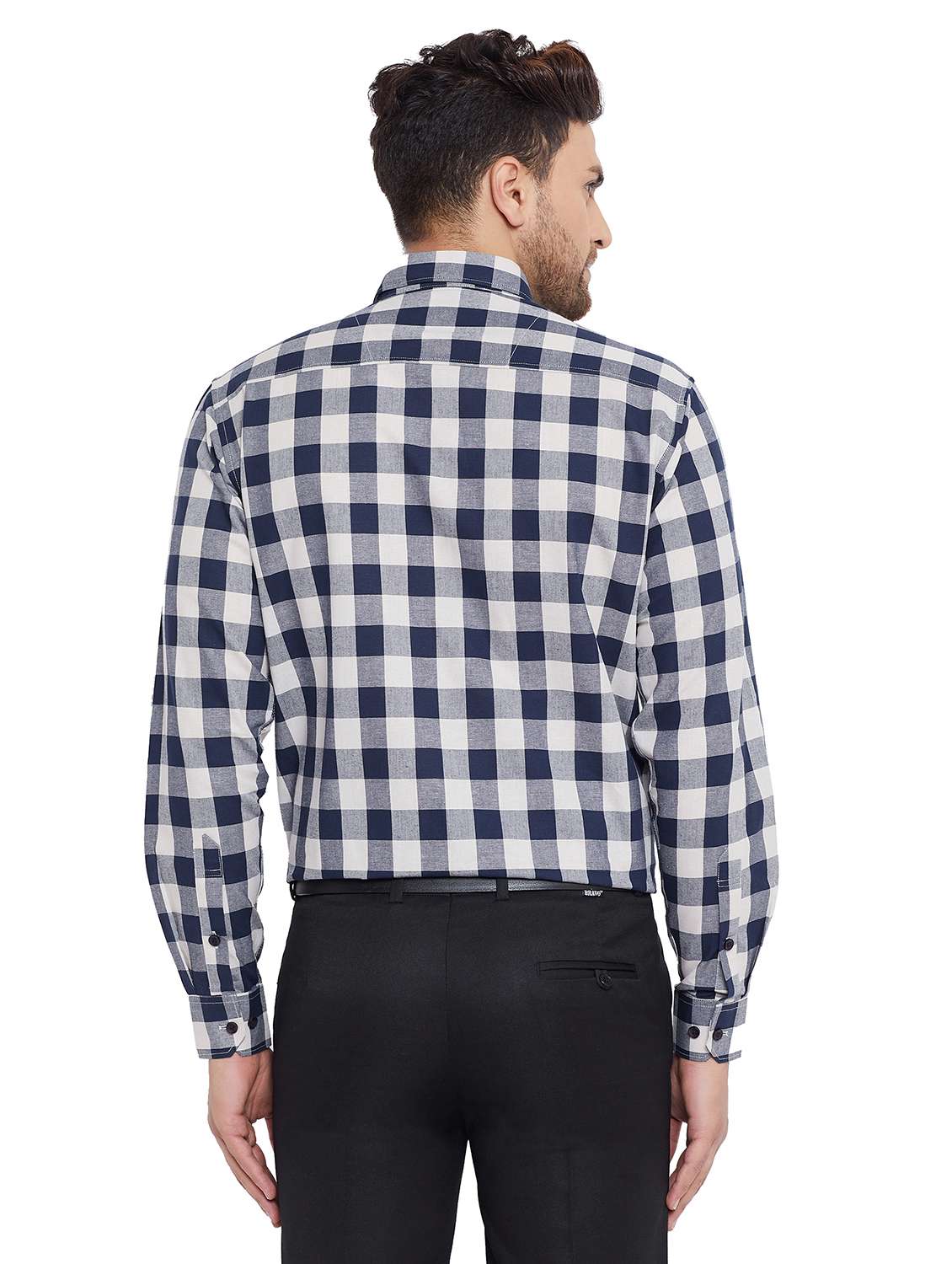mens checks formal shirt - 17361875 - Standard Image - 2