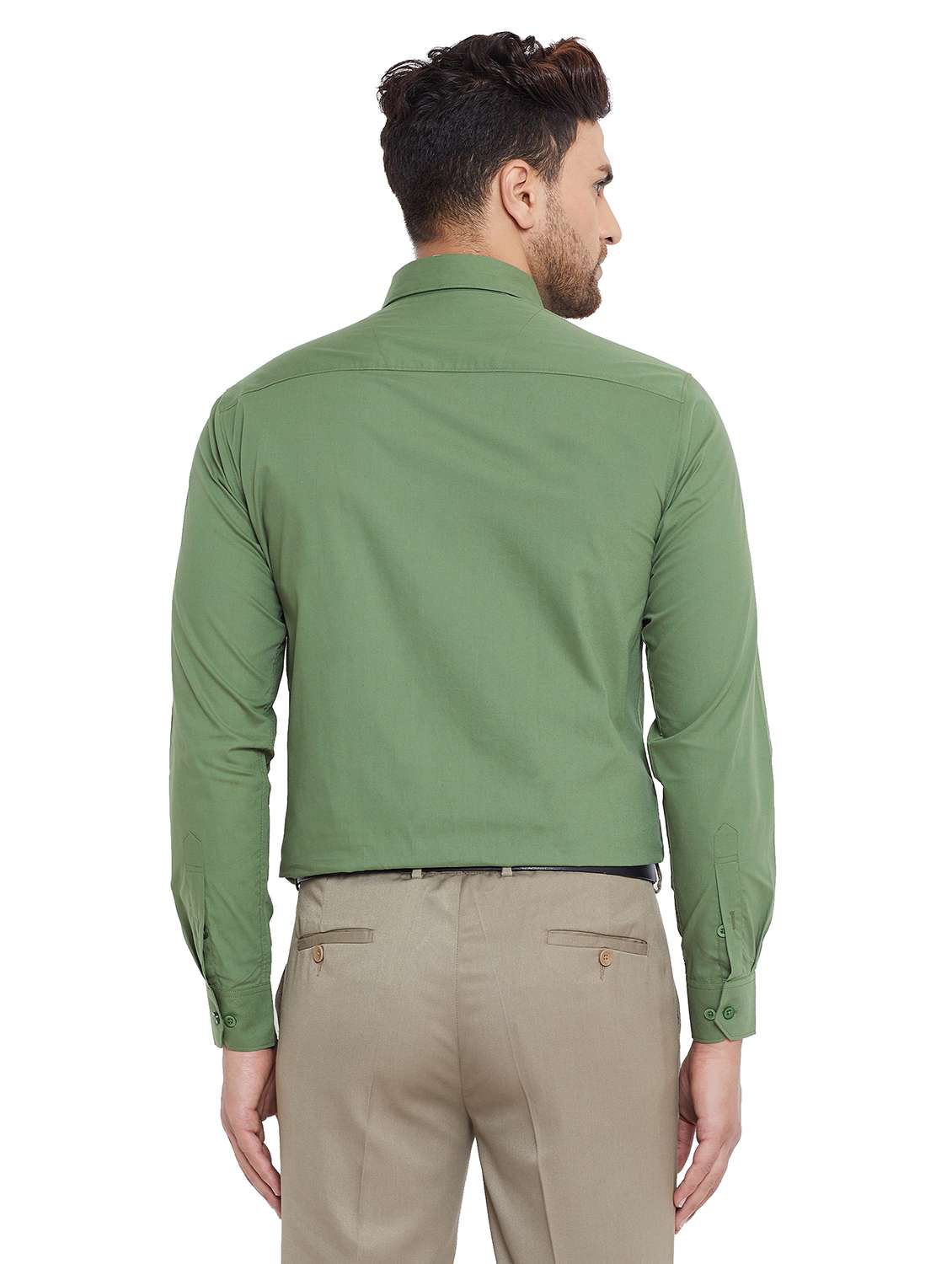 mens solids formal shirt - 17361879 - Standard Image - 2