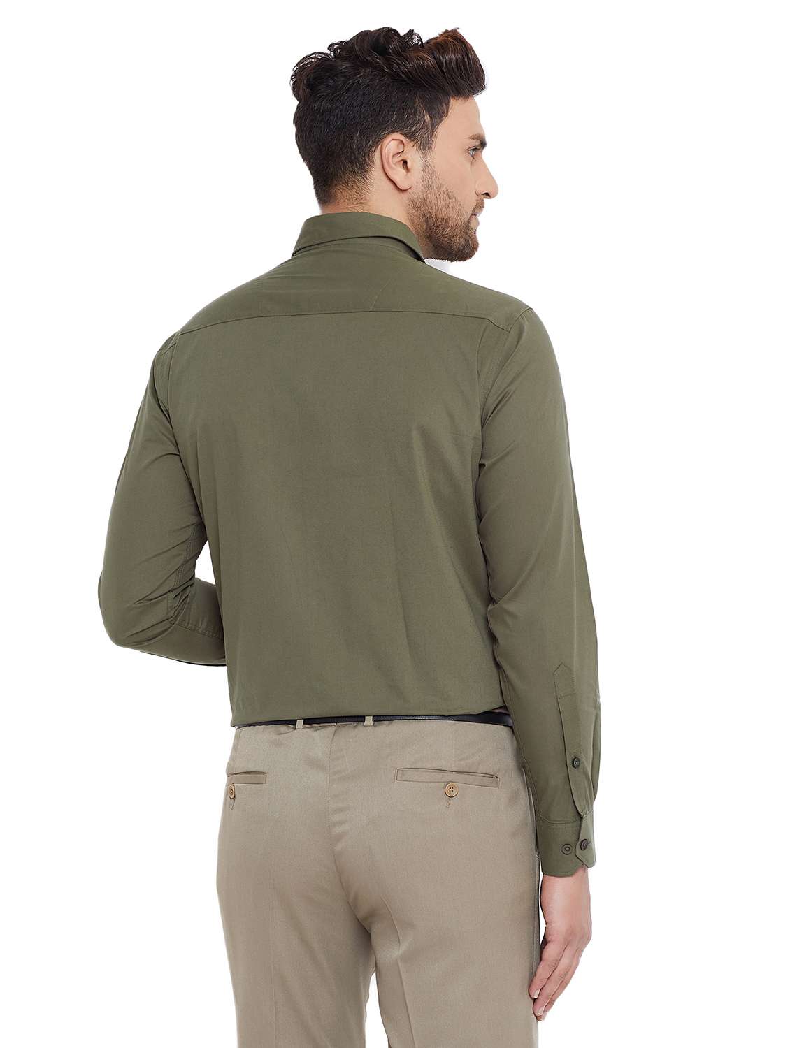 mens solids formal shirt - 17361880 - Standard Image - 2