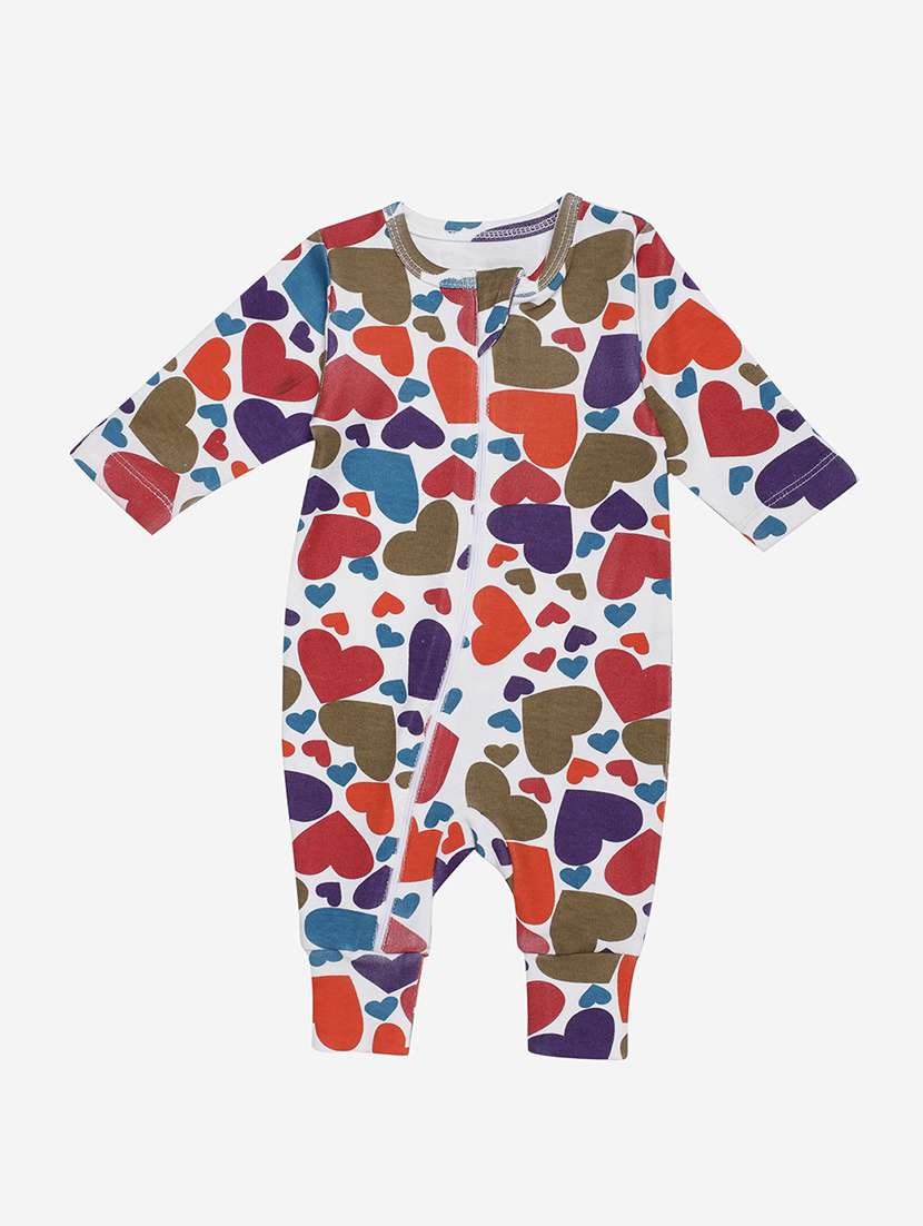 kids printed cotton onesies 