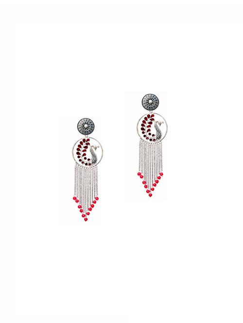 red brass drop earring - 17363058 -  Standard Image - 0