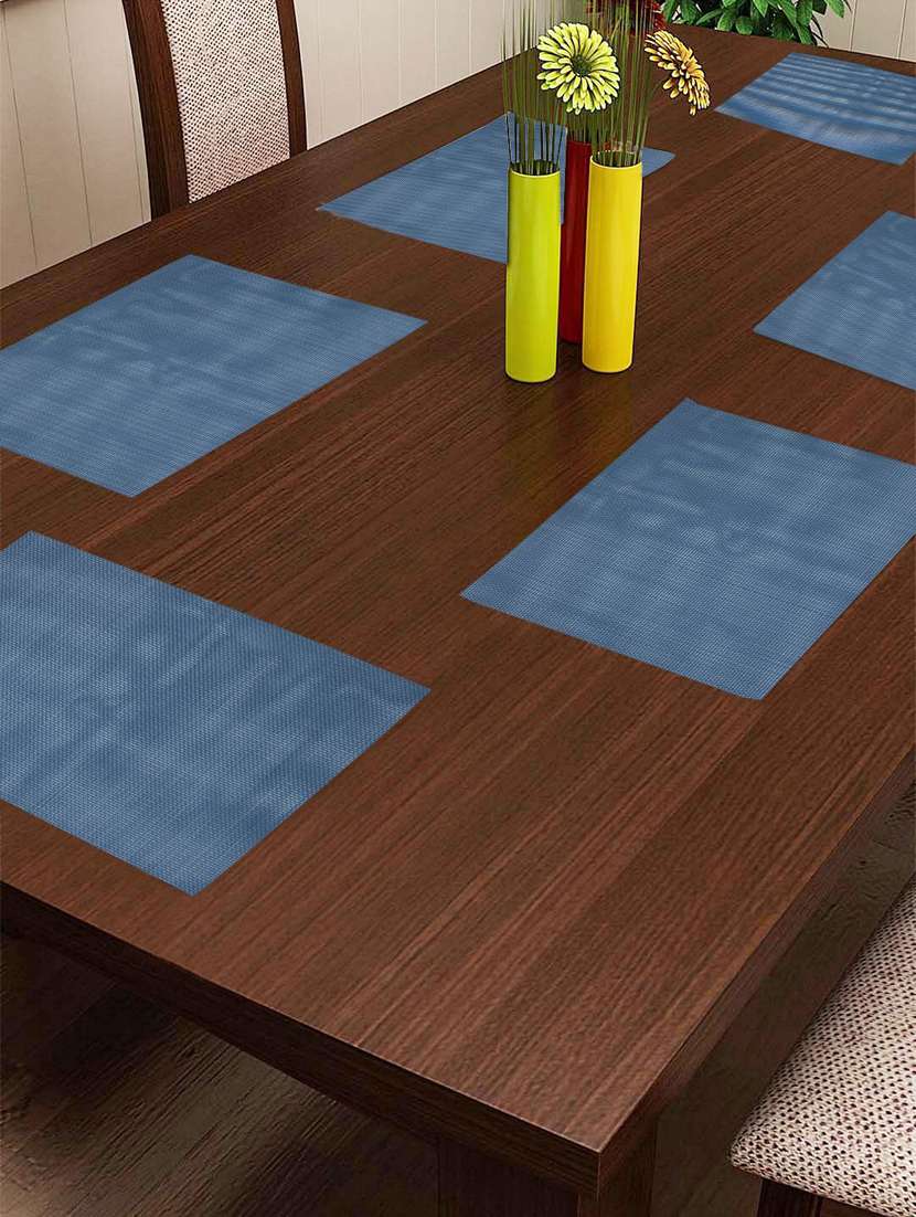 dining table mats easily washable & extra durable (set of 6 pieces)