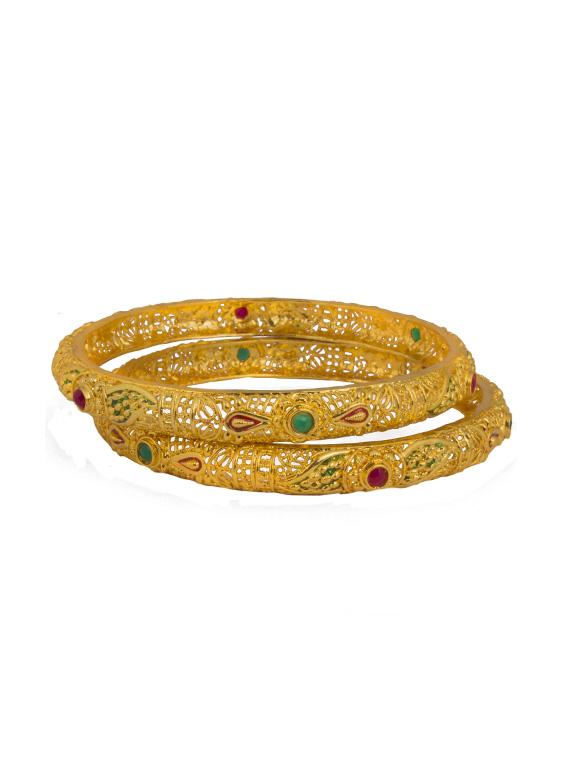 gold tone bangle - 17363581 - Standard Image - 2