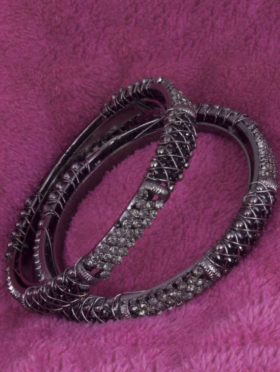 silver plated bangle