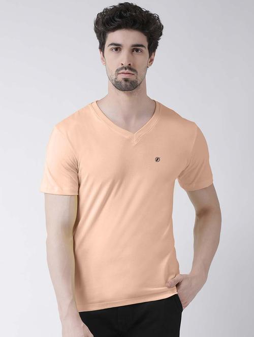 pink solid t-shirt - 17367355 - Standard Image - 0