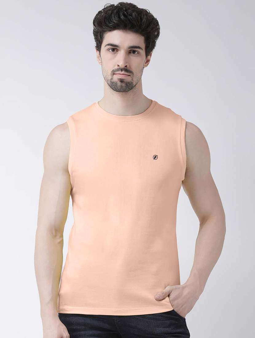 pink solid t-shirt - 17367404 - Zoom Image - 0