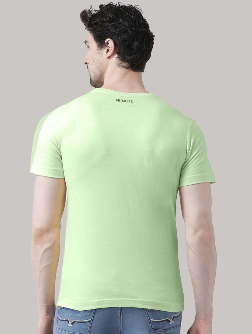 olive green solid t-shirt - 17367405 -  Standard Image - 2