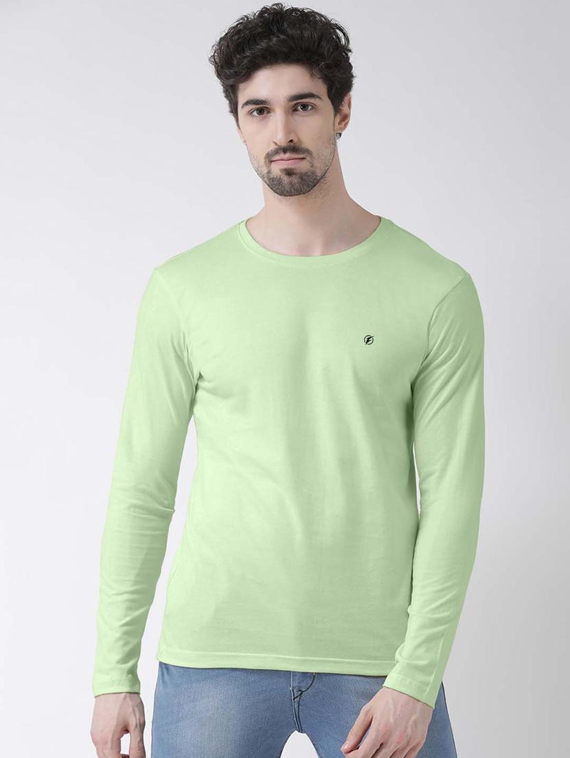 olive green solid t-shirt - 17367413 - Zoom Image - 0
