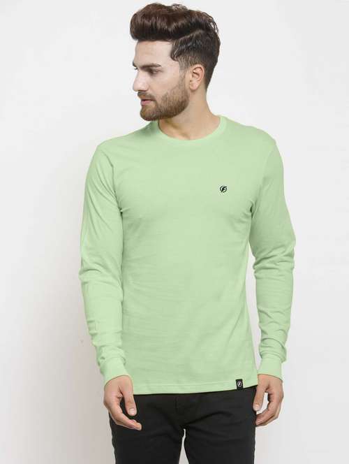 olive green solid t-shirt - 17367414 -  Standard Image - 0