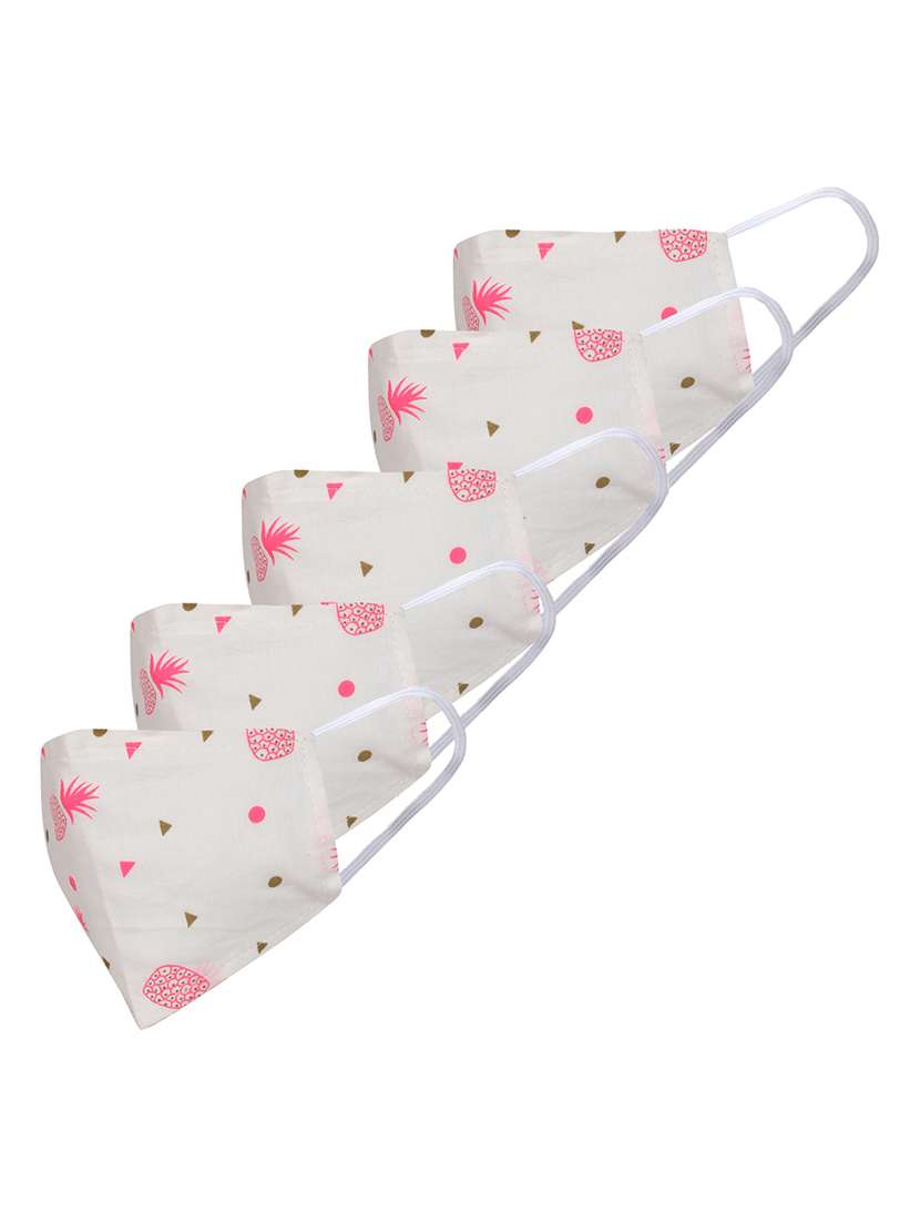 set of 5 anti-pollution mask