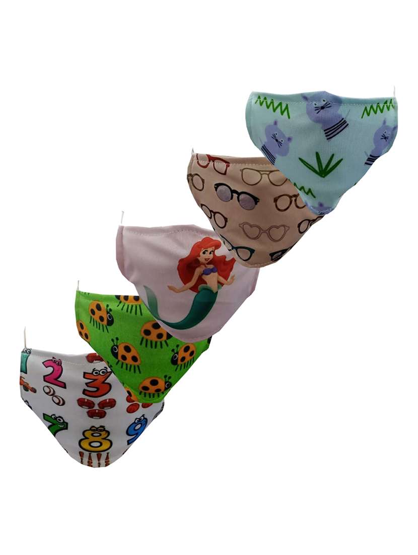 set of 5 anti-pollution mask