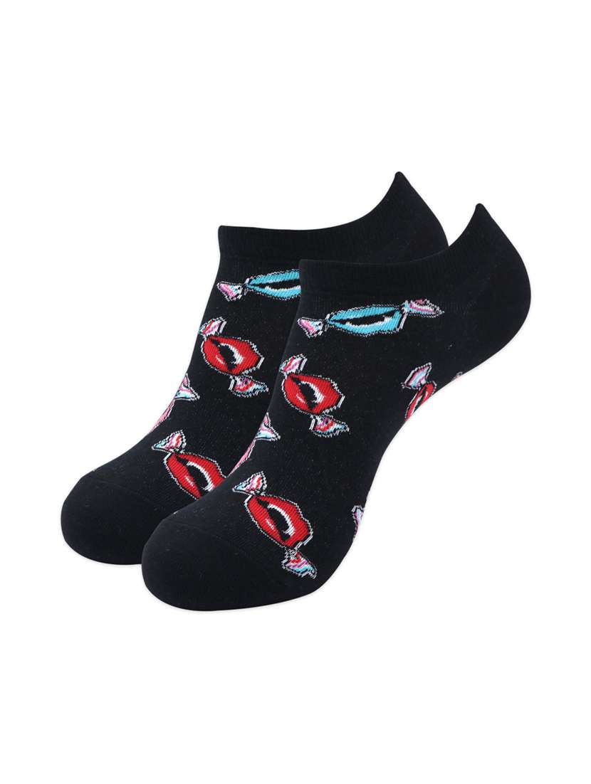 women pack of 2 printed sock - 17368988 -  Standard Image - 2