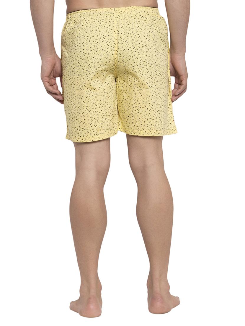 yellow printed boxer - 17369456 - Standard Image - 2