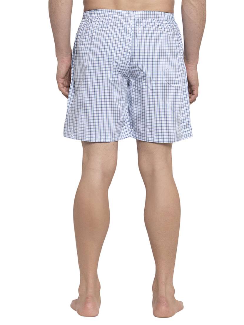 blue checkered boxer - 17369467 - Standard Image - 2