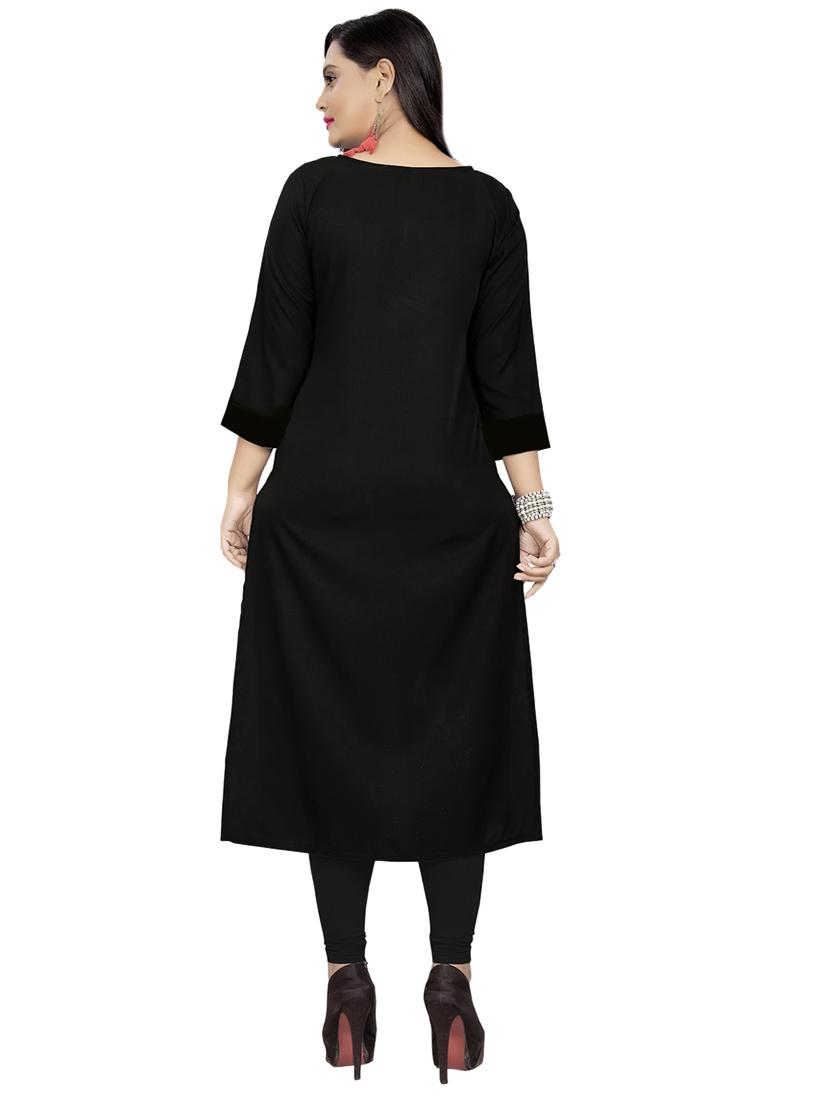 checkered straight kurta - 17370459 - Standard Image - 2