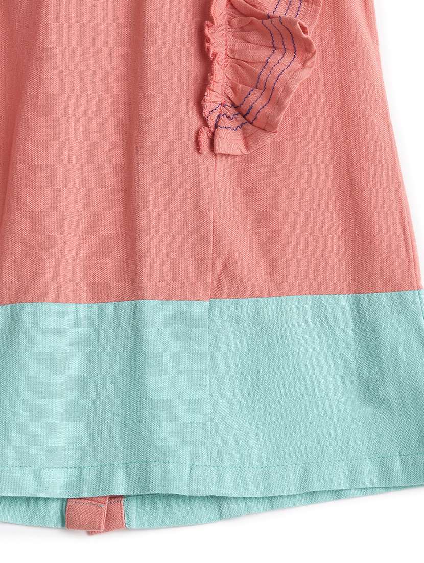 orange cotton regular tops & tee - 17371468 - Standard Image - 2