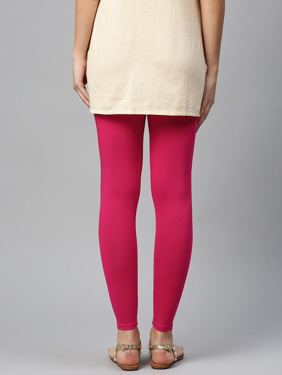 ankle length solid legging - 17372997 - Standard Image - 2