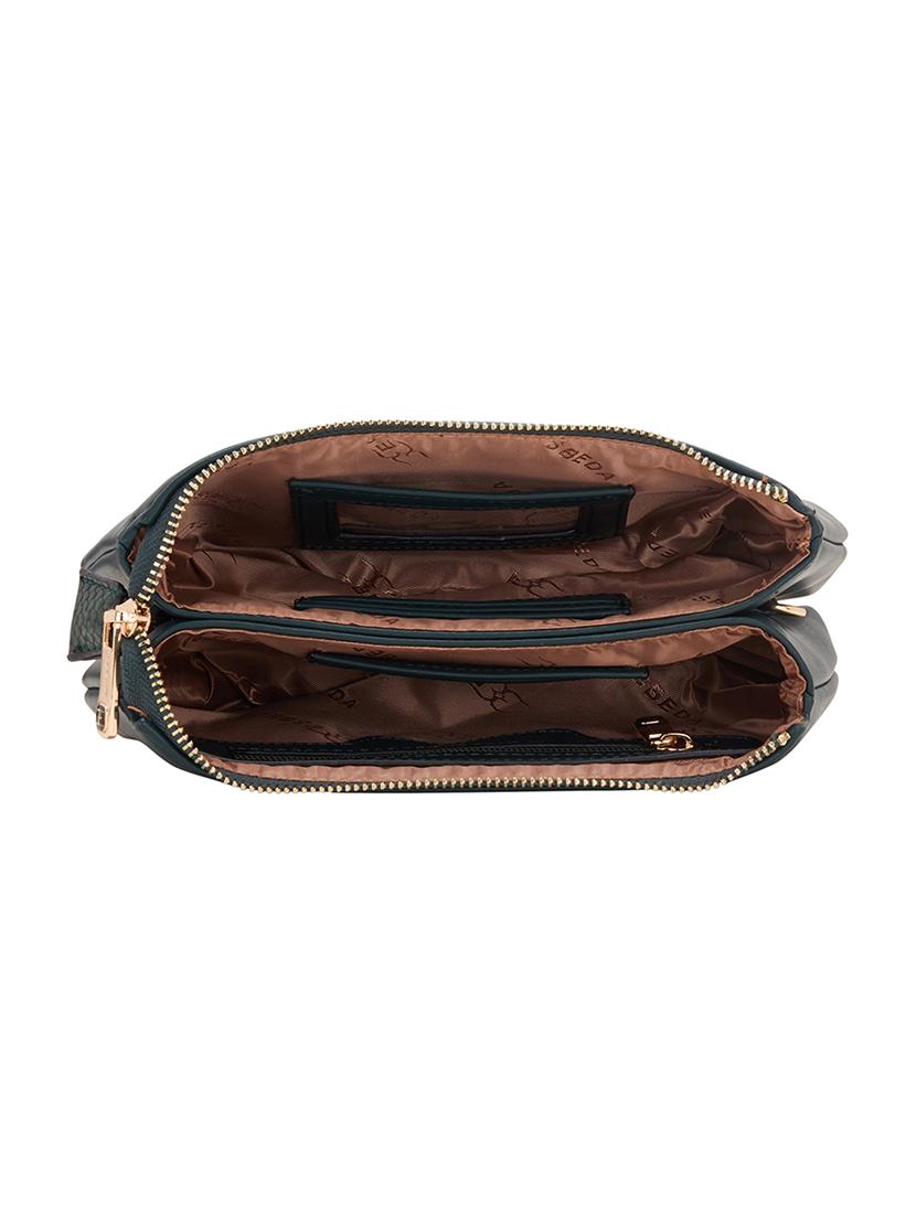 green leatherette (pu) sling bag - 17373610 - Standard Image - 2