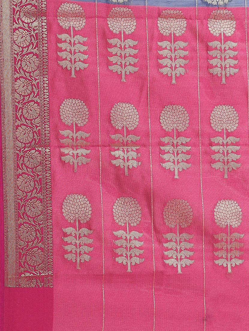 women's banarasi saree - 17375040 - Standard Image - 2