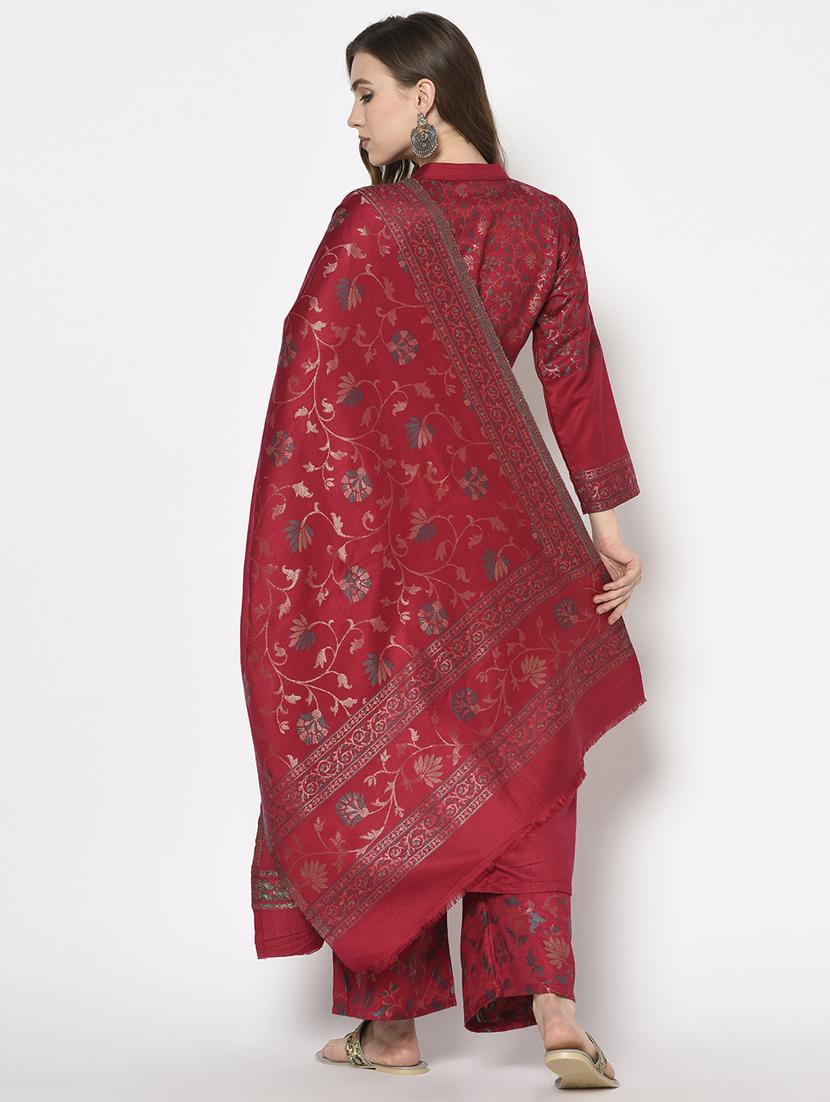 floral unstitched palazzo suit - 17375299 - Standard Image - 2