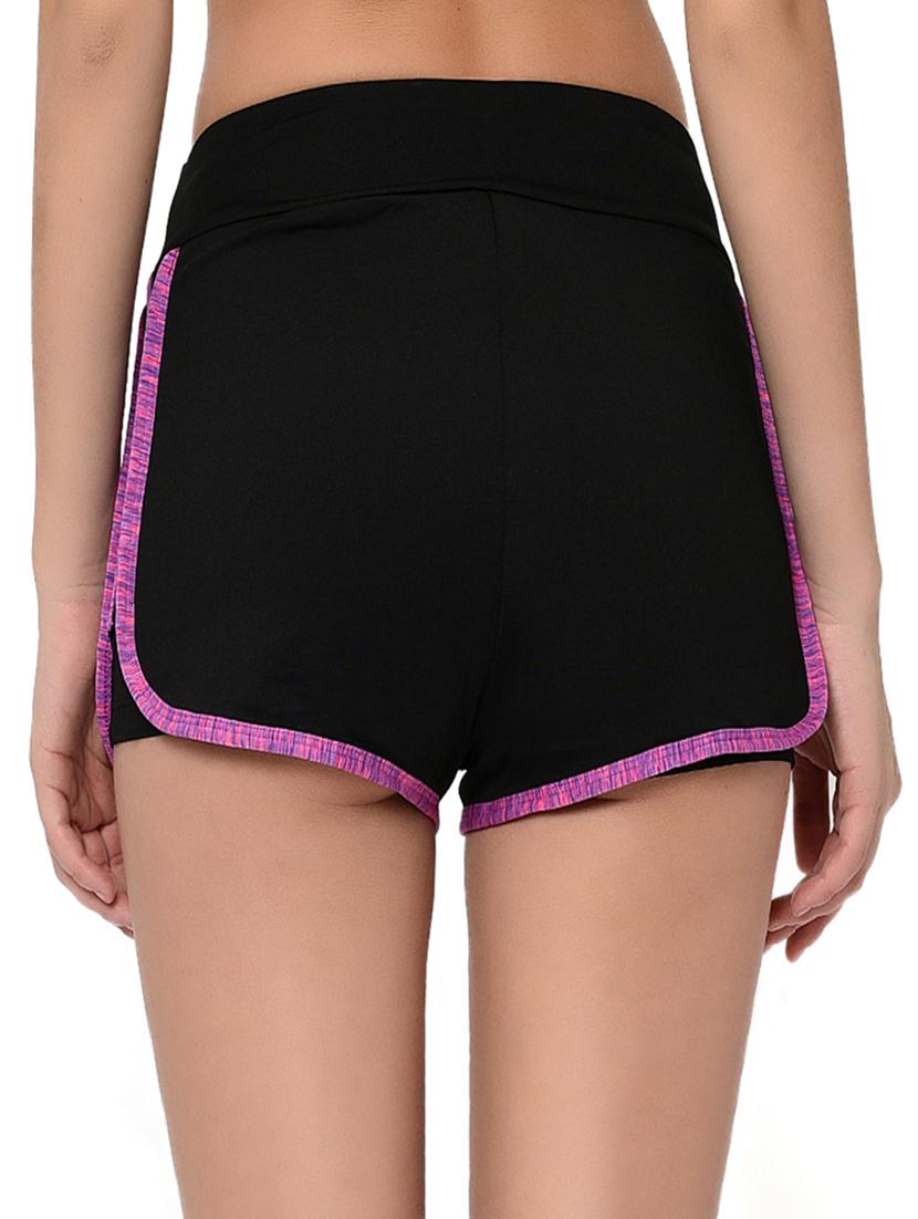contrast detail hot pants - 17376058 - Standard Image - 2