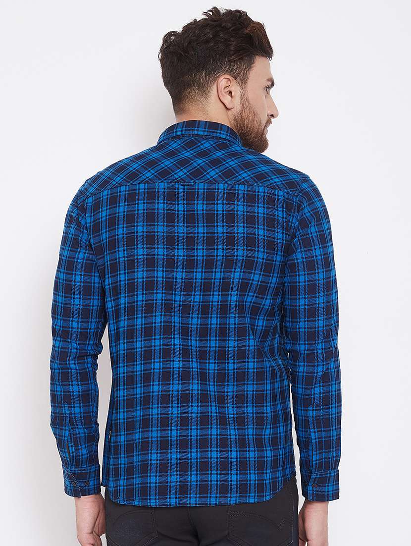 mens checks casual shirt - 17376260 -  Standard Image - 2