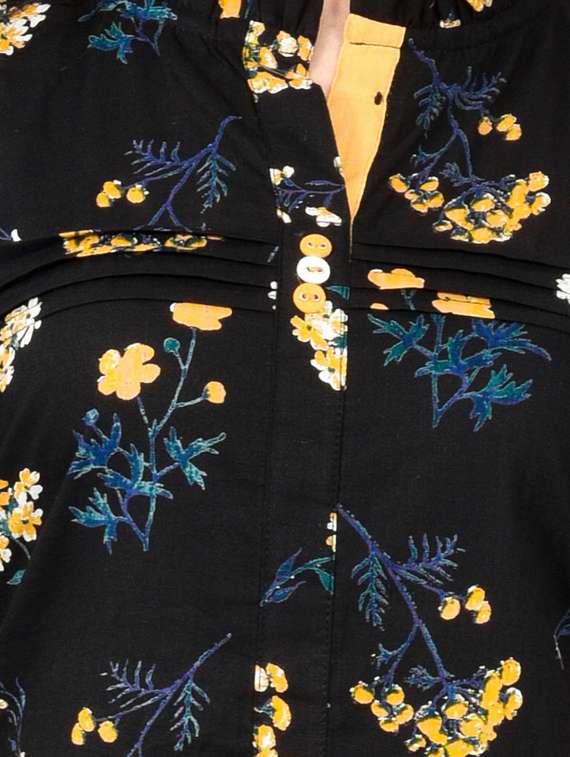floral a-line kurta - 17376801 - Standard Image - 2
