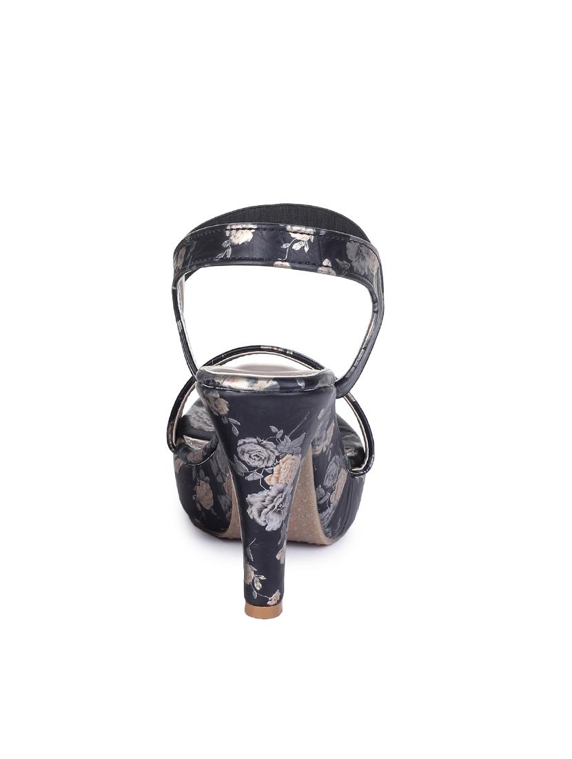 black back strap sandals - 17377062 - Standard Image - 2