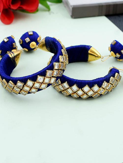 blue brass bangle - 17377935 -  Standard Image - 0