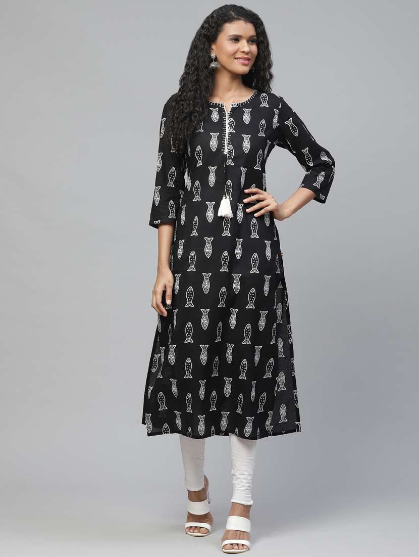 women's straight kurta