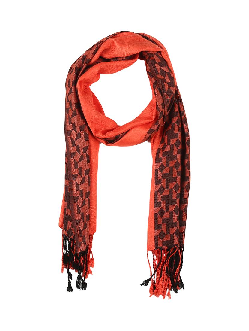 orange viscose stole - 17388495 - Standard Image - 2