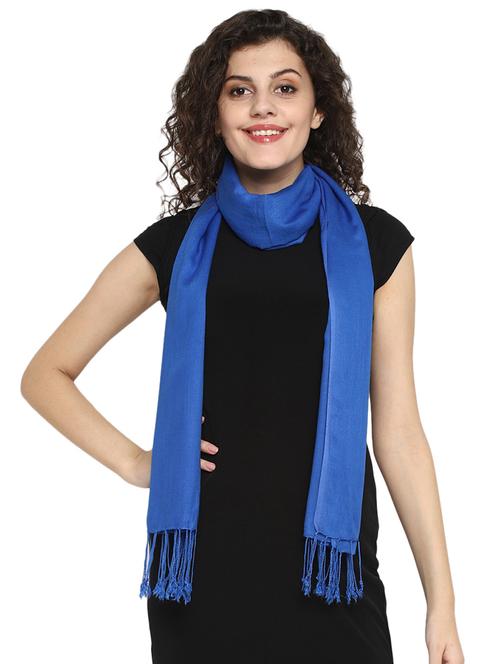 blue viscose stole - 17388510 -  Standard Image - 0