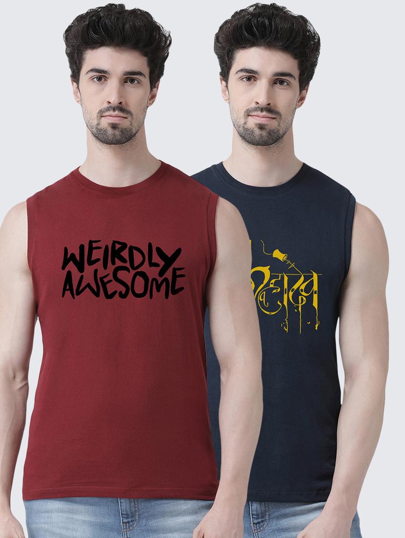 multi colored printed t-shirts combo - 17389925 - Zoom Image - 0