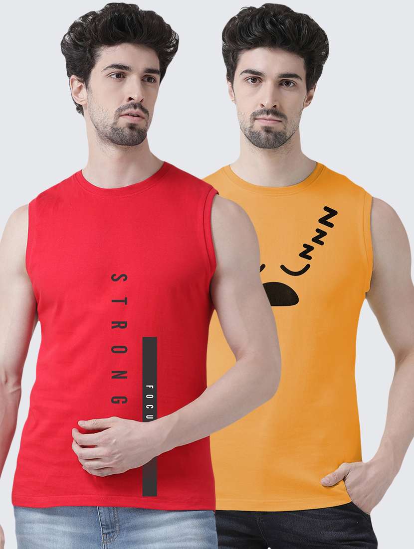 multi colored printed t-shirts combo 
