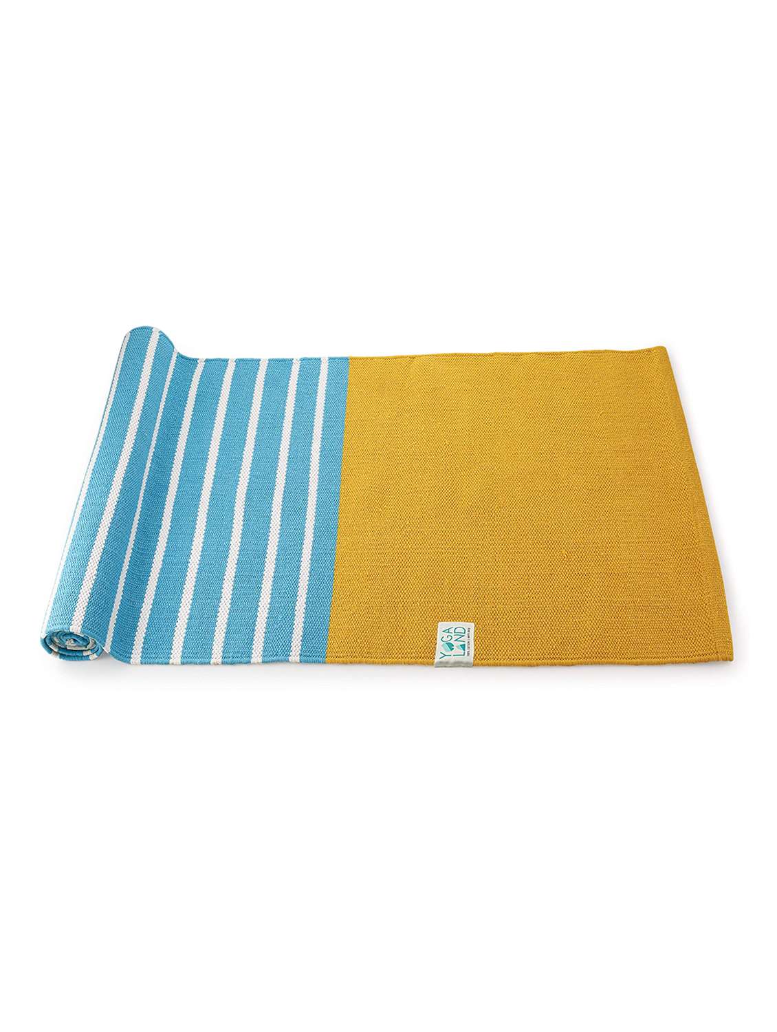 multipurpose cotton anti skid washable mat with free cotton carry bag