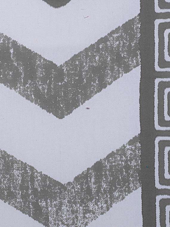  heavy thick cotton canvas block printed table cloth cover - 17391509 -  Standard Image - 2