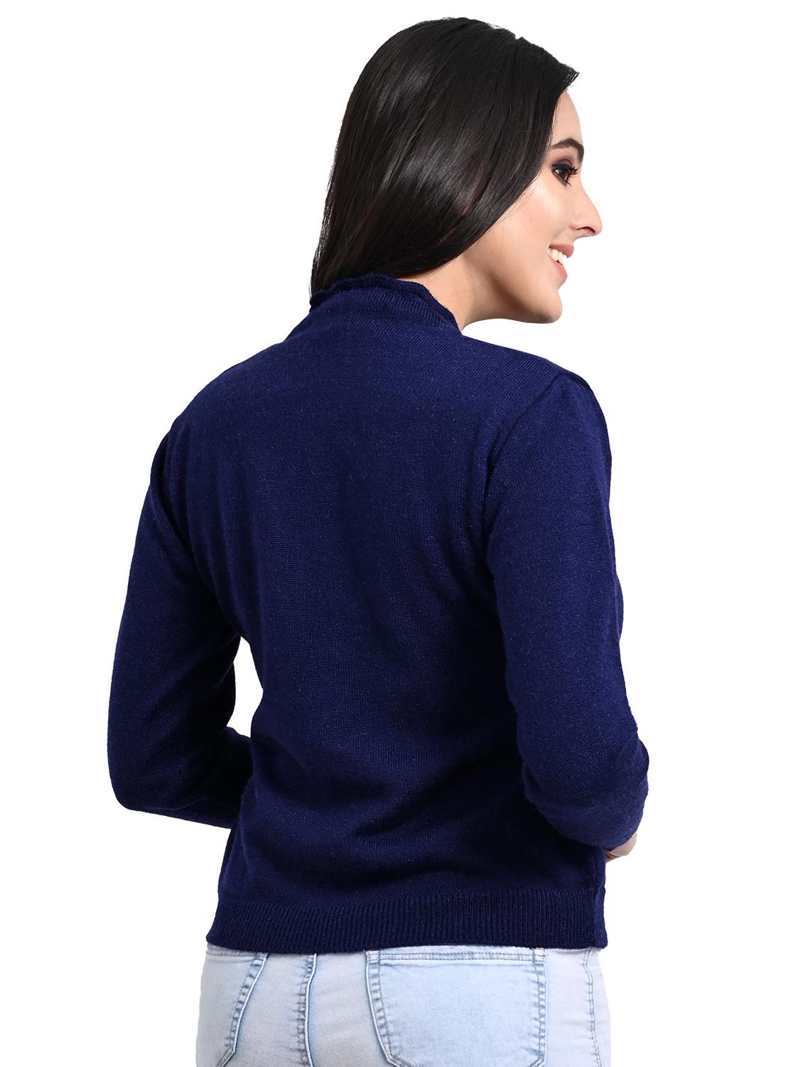 v-neck acrylic wool cardigan - 17391946 - Standard Image - 2
