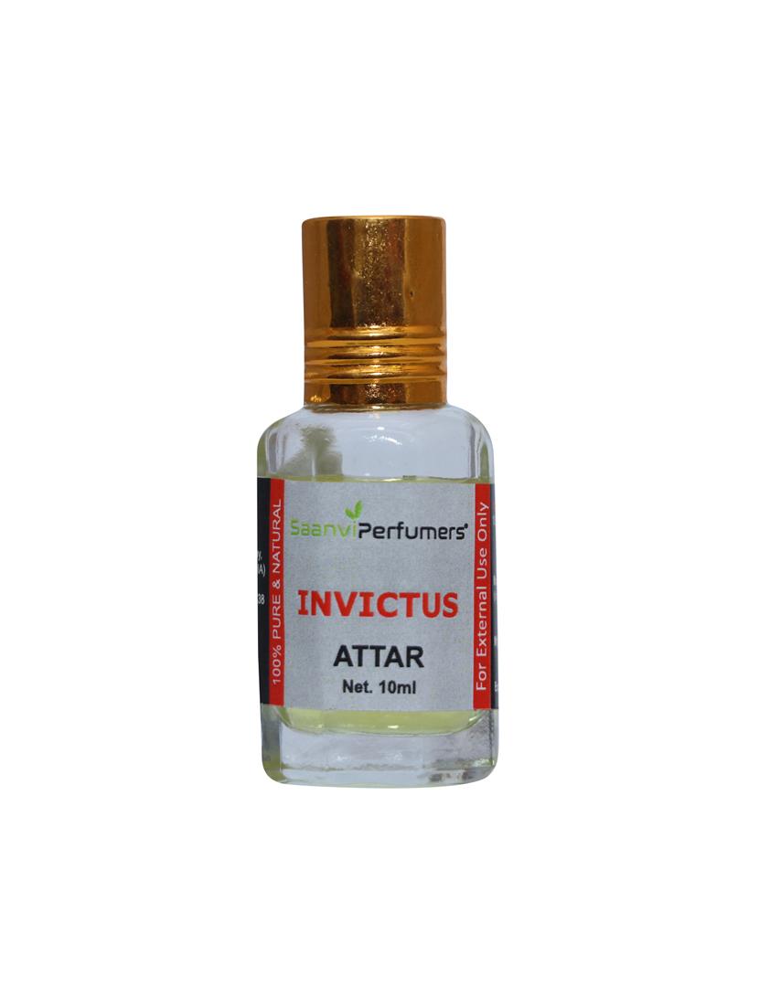 saanvi perfumers invictus roll on attar 10ml for men and women, 0% alcohol with modern fragrance (10ml)