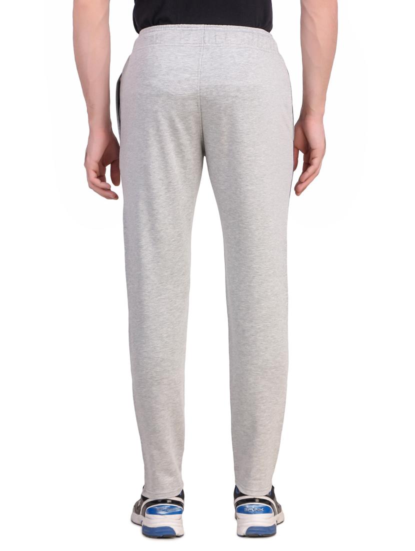 grey printed full length track pant - 17392129 - Standard Image - 2