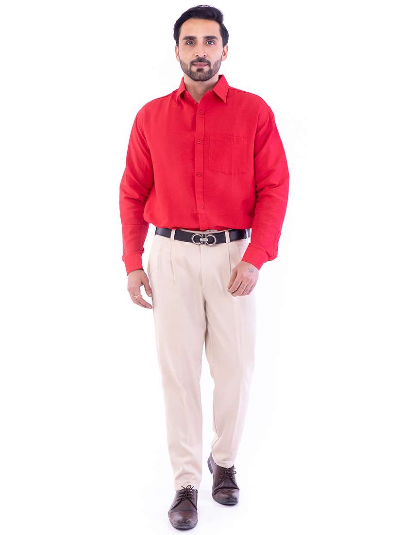 mens solids formal shirt - 17392658 -  Standard Image - 2