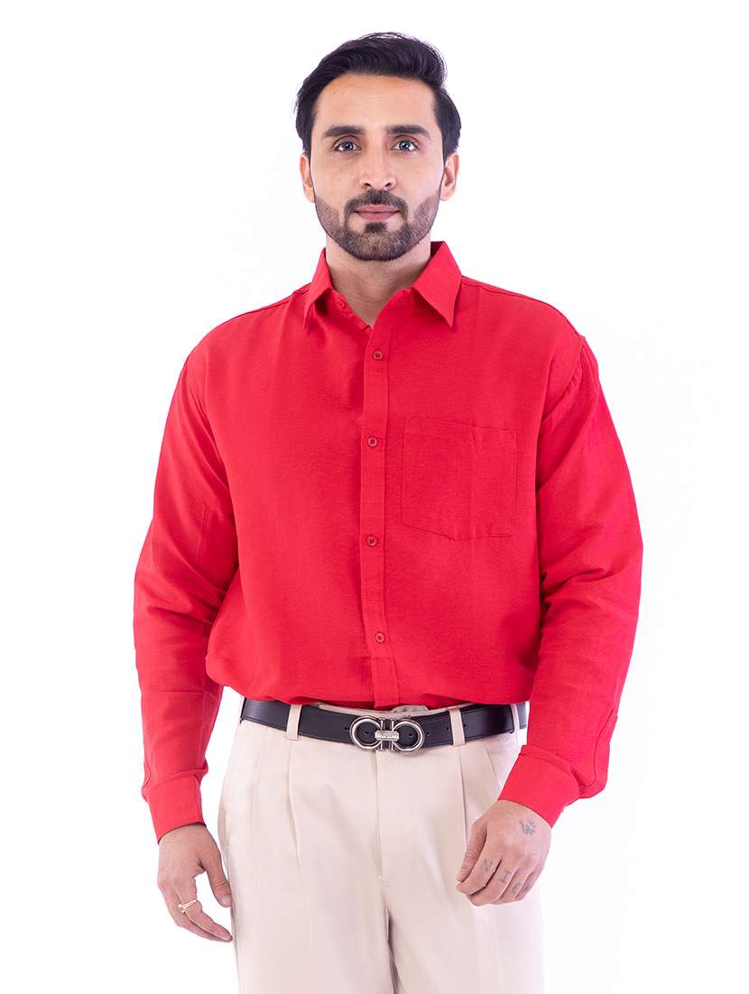 mens solids formal shirt - 17392658 -  Standard Image - 7
