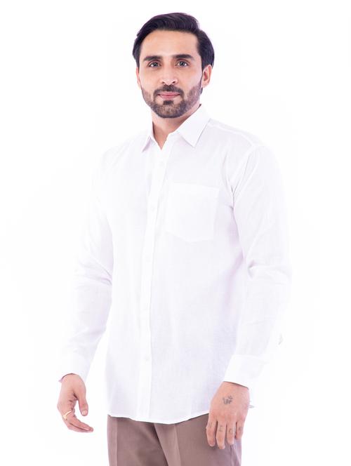 mens solid casual shirt - 17392679 -  Standard Image - 0