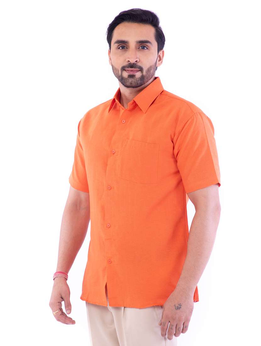 mens solid casual shirt - 17392745 -  Standard Image - 2